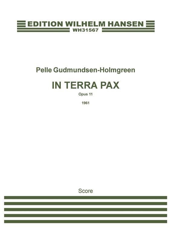 In Terra Pax Op. 11